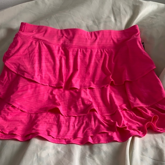 Ideology Pink Ruffled Skort - Picture 1 of 9